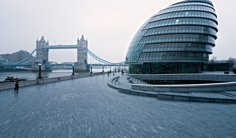 Tower Bridge and london city Hall. Tower Bridge and london city Hall.