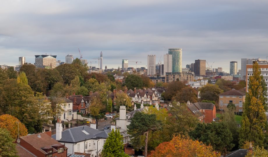 Birmingham city centre skyline 2018. Birmingham city centre skyline 2018.