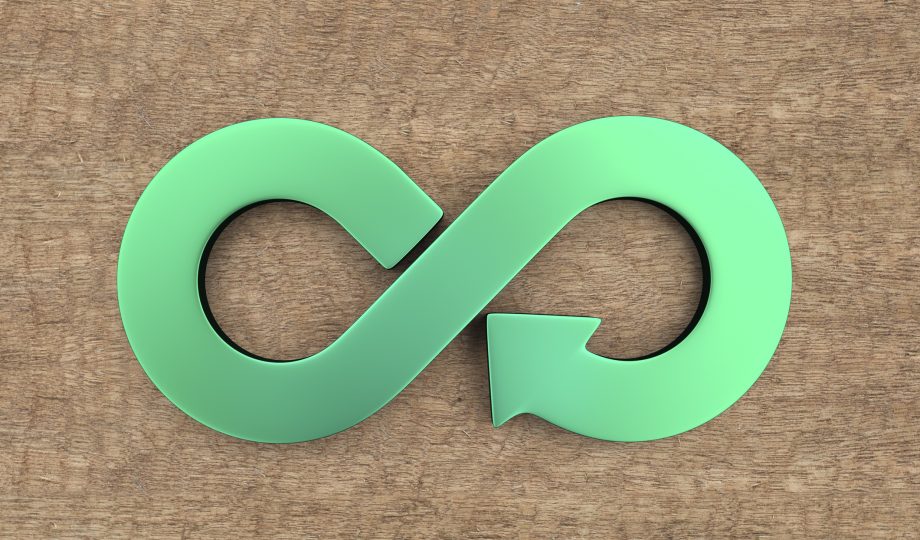 Circular economy concept. Circular economy concept.